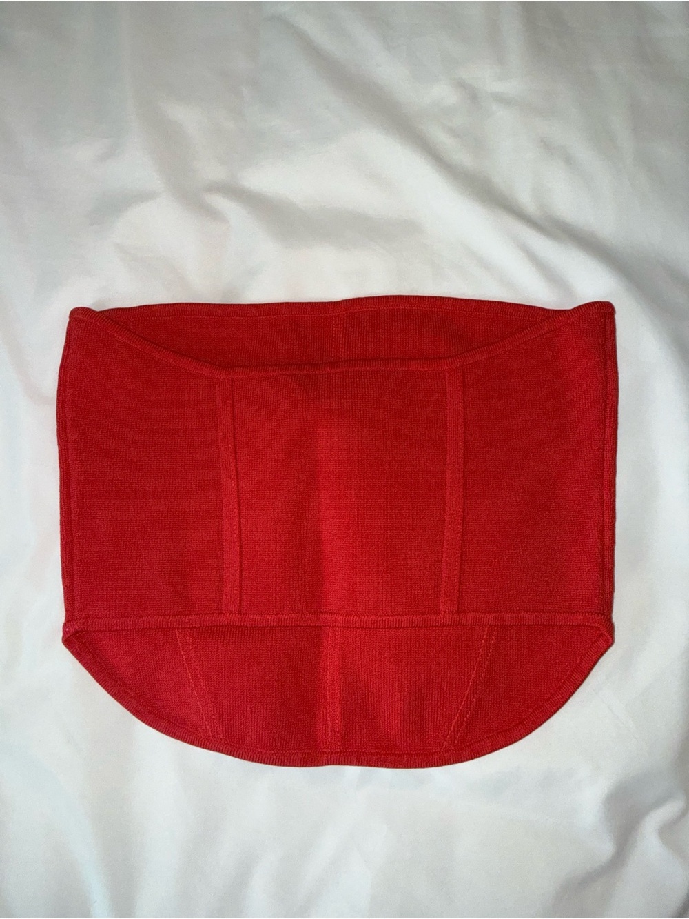 Babaton Red Bandage Mini Skirt